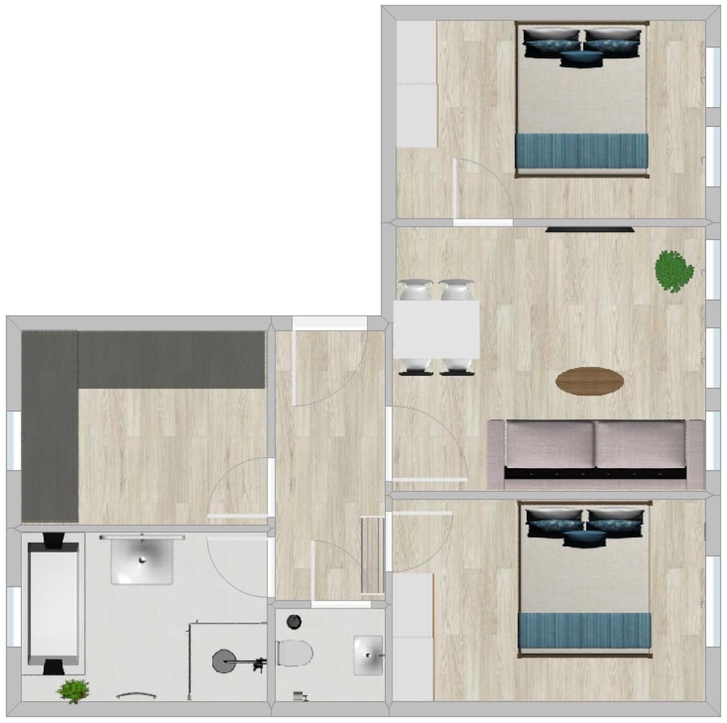 Discovair - Eisenach Karl14 - Vollausgestattete Apartments Mit Netflix In Der Fussgaengerzone 객실 사진